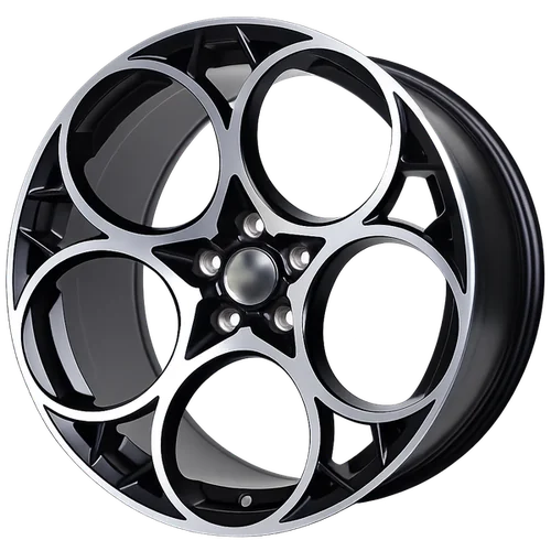 Cerchio in lega auto design sportivo